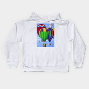 Up, Up and Away Again Kids Hoodie